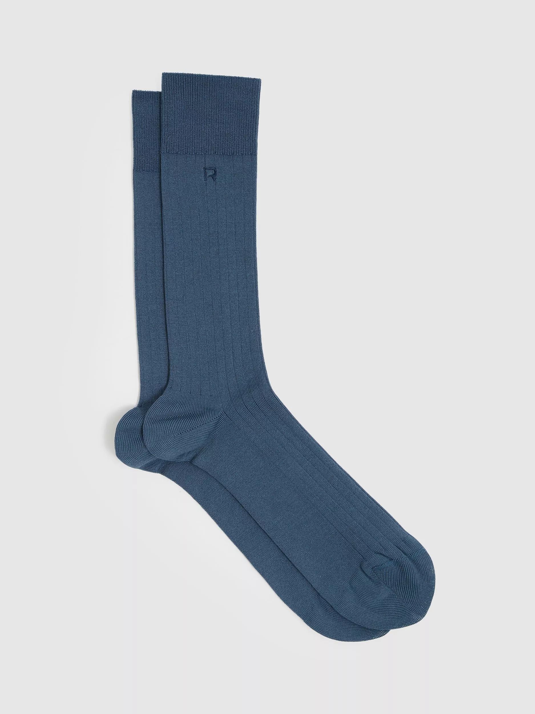 크루넥 삭스 Jace Crew Socks 113111114 Denim Blue