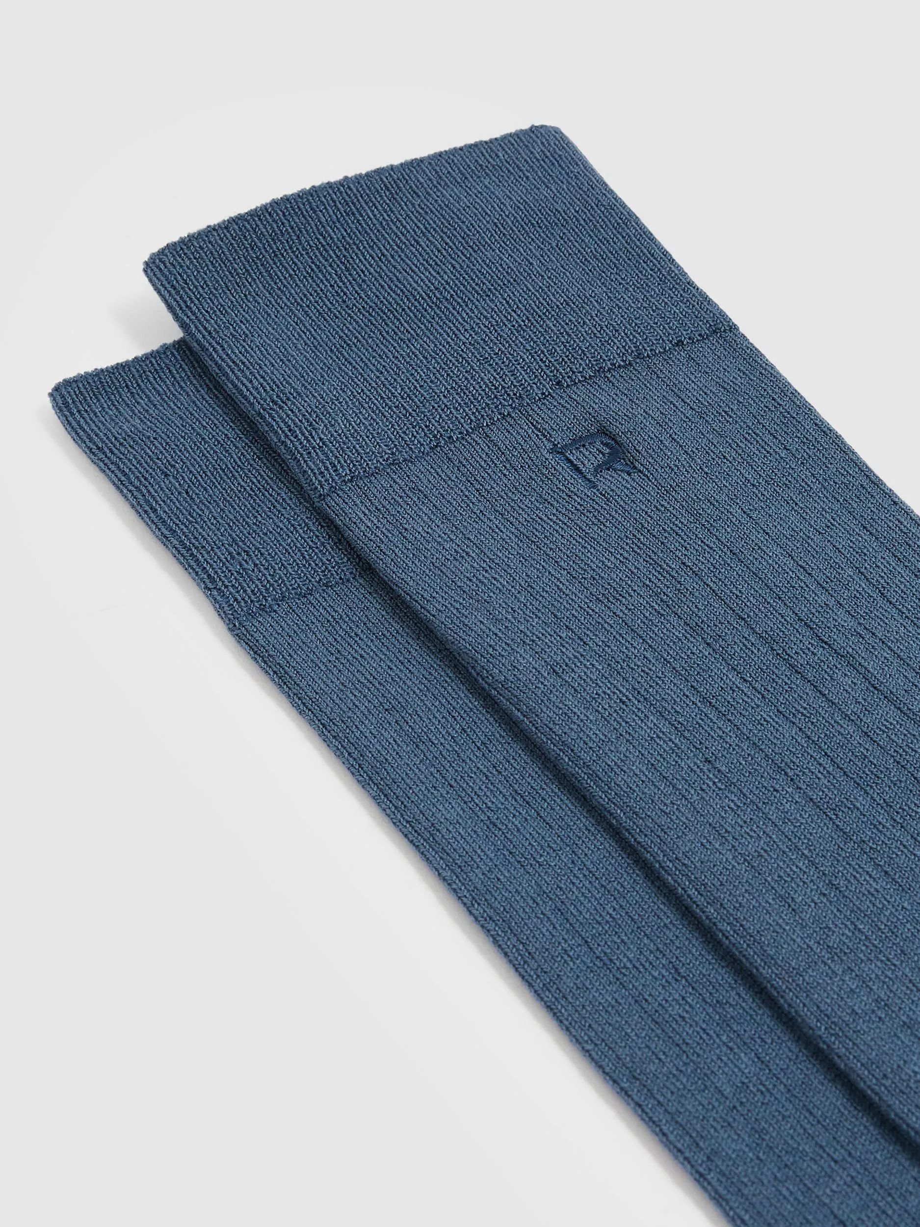 크루넥 삭스 Jace Crew Socks 113111114 Denim Blue