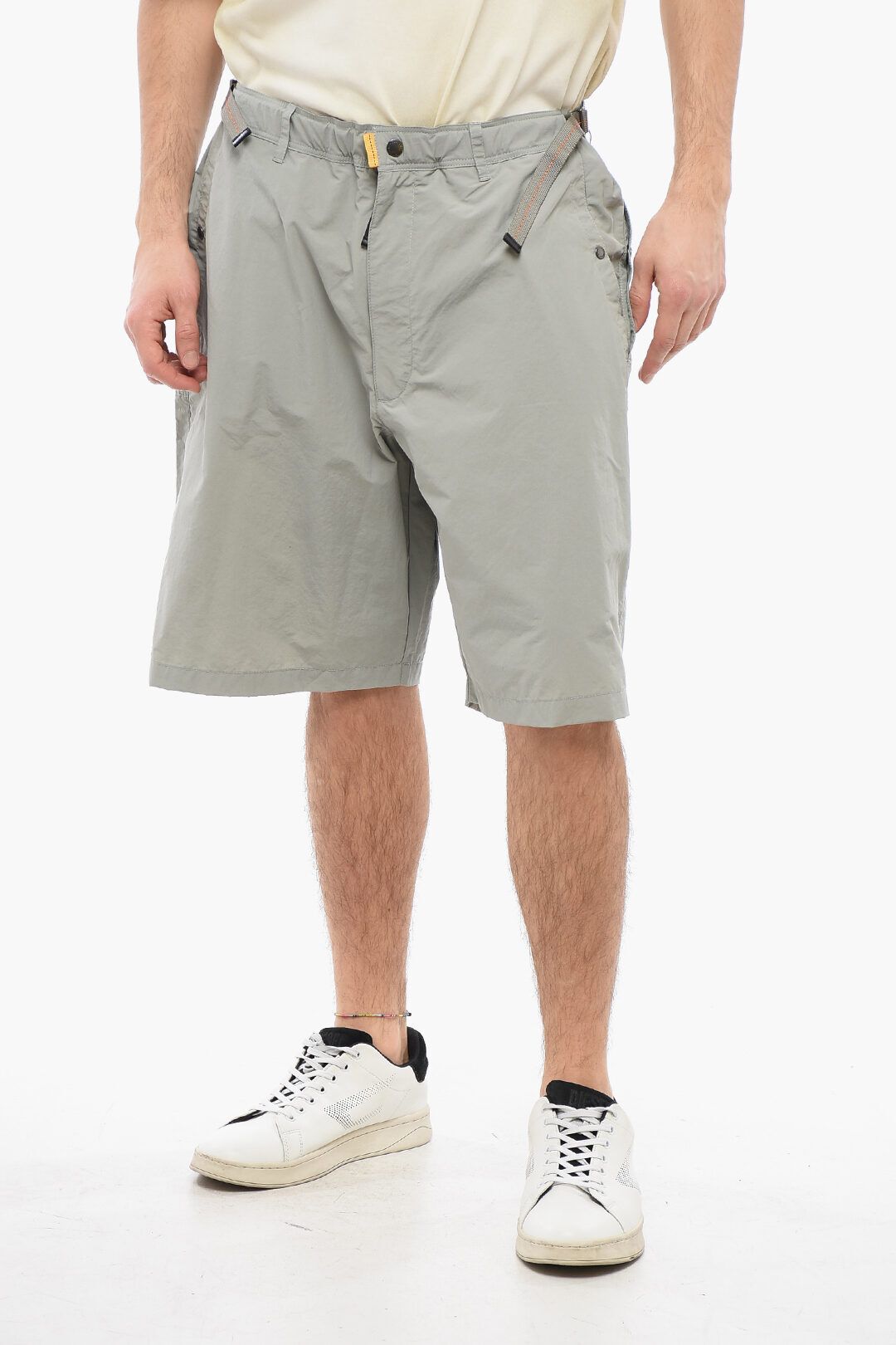 나일론 바지 포켓 Nylon IVAN Shorts with 4 Pockets 650154
