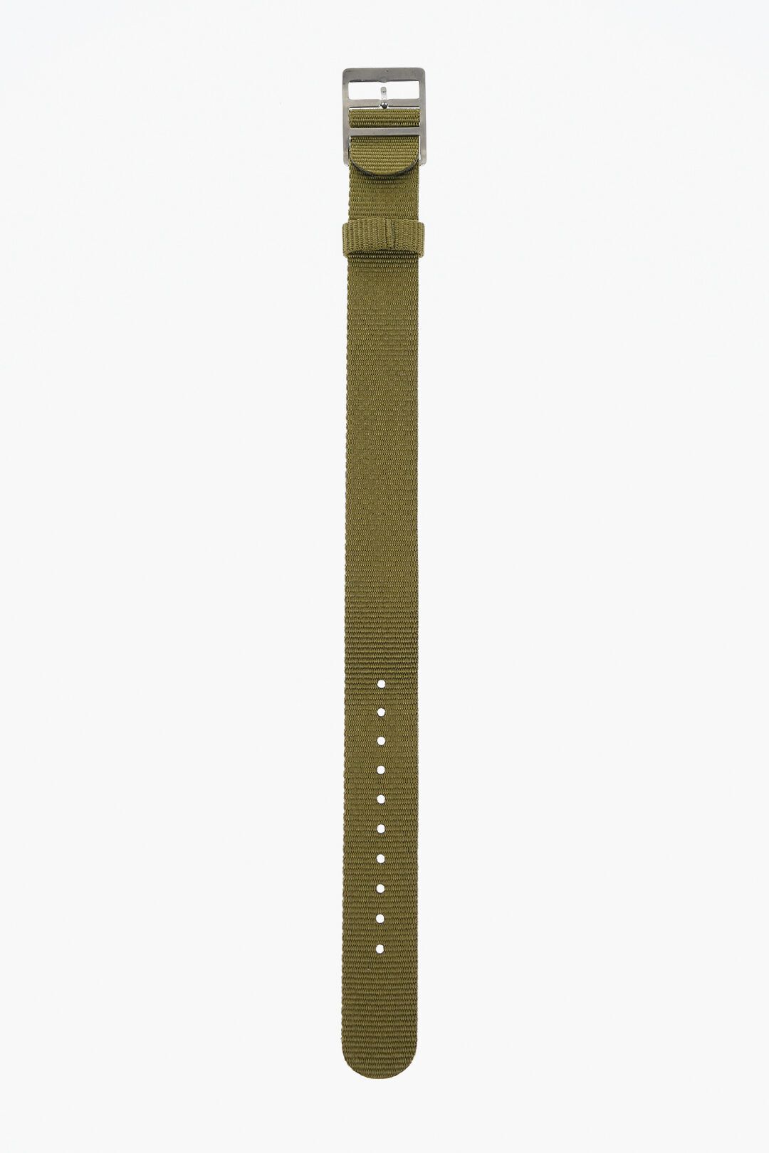 솔리드 컬러 패브릭 시계 스트랩 Solid Color Fabric Slip-Through Watch Strap 18mm 648050