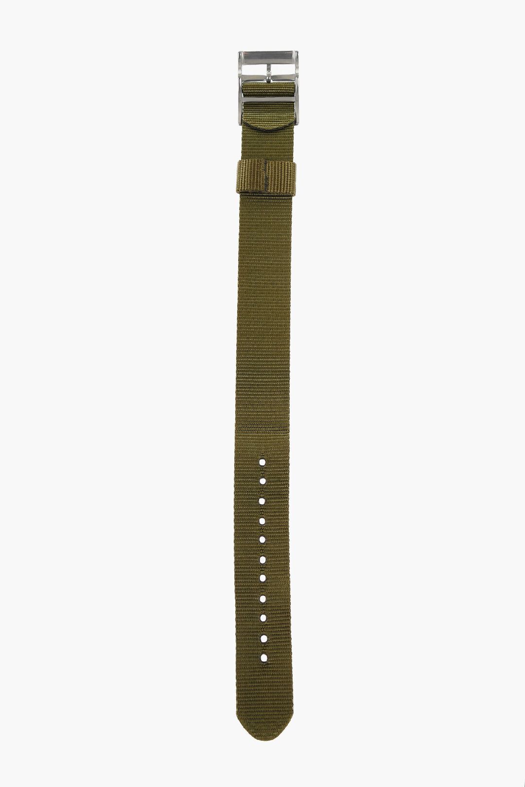 솔리드 컬러 패브릭 시계 스트랩 Solid Color Fabric Slip-Through Watch Strap 20mm 648049