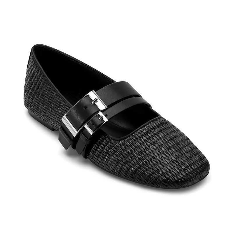 여성 아몬드 발레 플랫슈즈 Women's Dade Almond Toe Ballet Flats 21496237 Black, Black