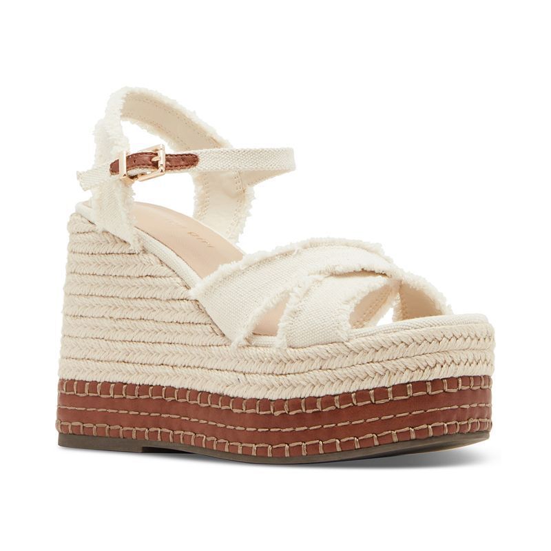 플랫폼 에스파드류 웨지 샌들 Carlotta Platform Espadrille Wedge Sandals 20717089 Natural Canvas
