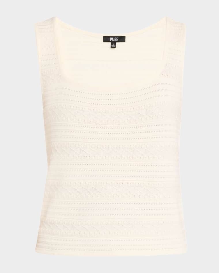 스웨터 탱크 탑 Iman Sweater Tank Top prod278780365IVORY