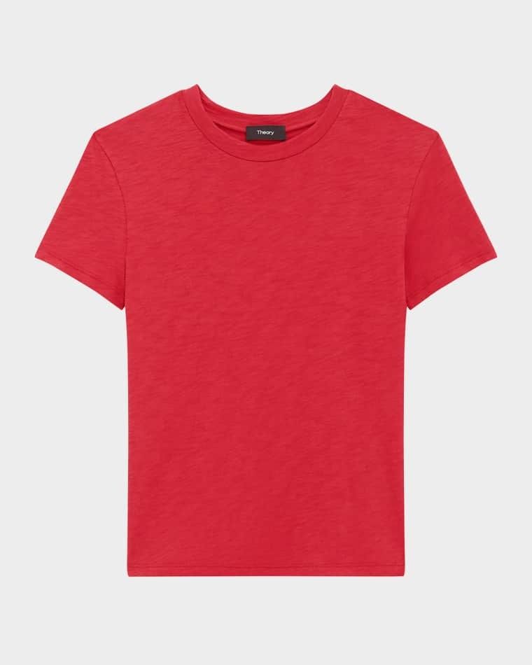 티셔츠 오가닉 코튼 탑 Tiny Tee 2 Nebulous Organic Cotton Top prod229770262CHERRY