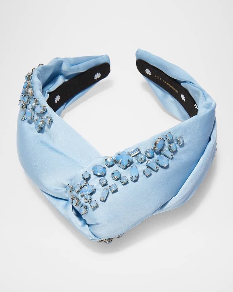 마를린 헤어밴드 Marlene March Aquamarine Jeweled Birthstone Headband prod280590150MARCH AQUAMARINE 400