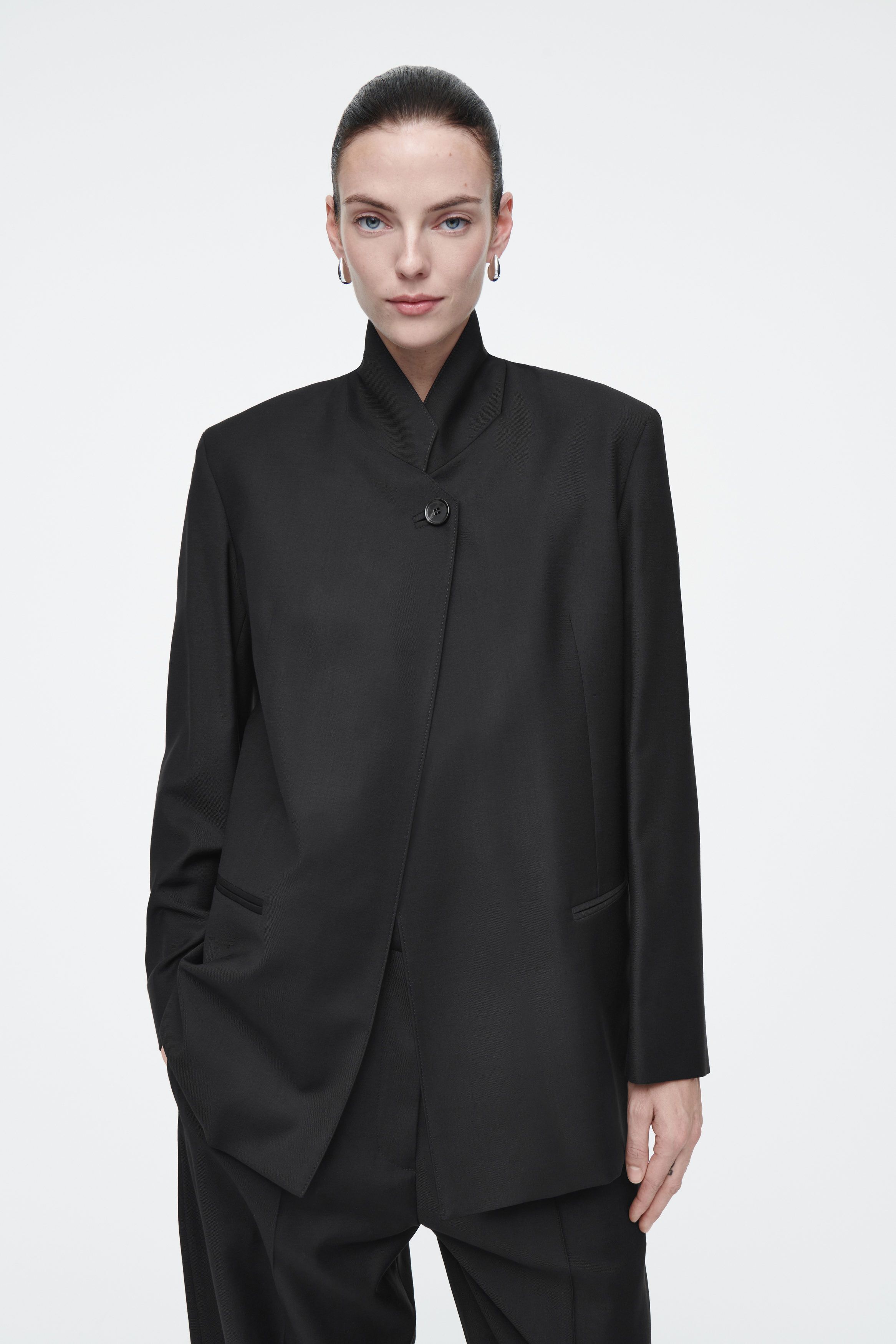 울 블레이저 STAND-COLLAR WOOL BLAZER 1234980001