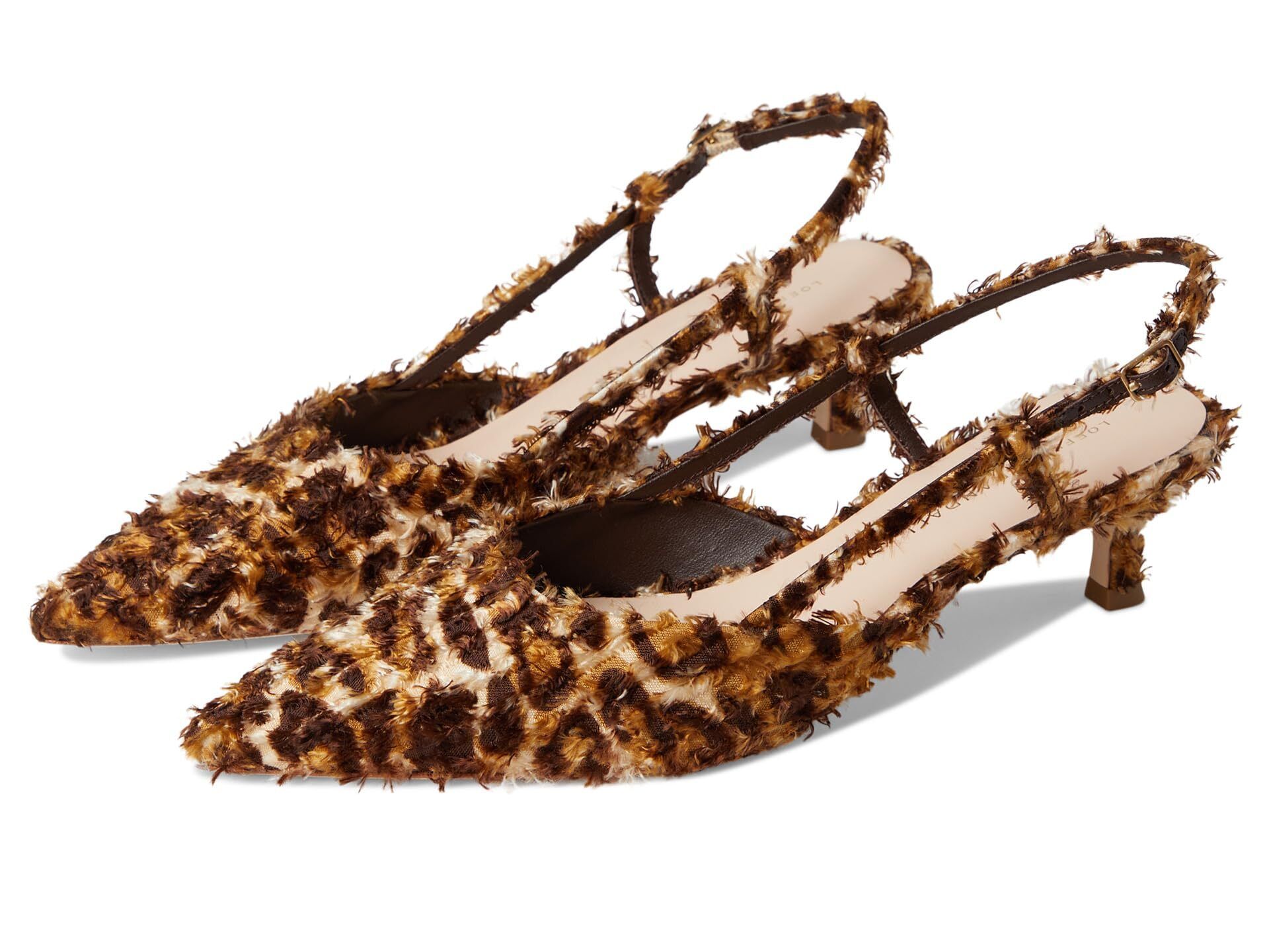 스모크드 백 힐 Tyson Smocked Sling Back Kitten Heel 10009479 429