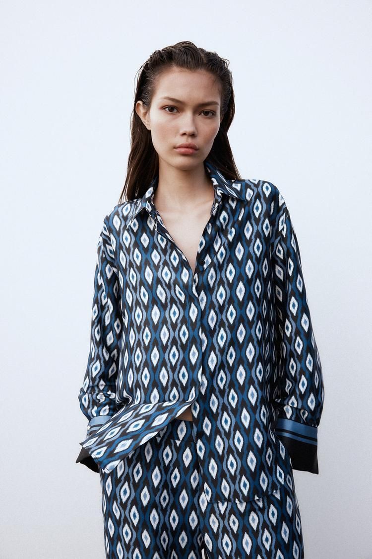 지오메트릭 프린트 셔츠 GEOMETRIC PRINT SHIRT 433035858