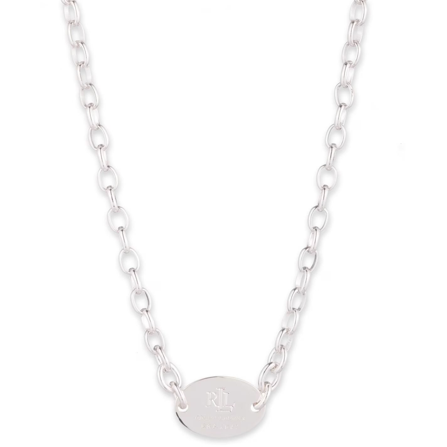 로고 목걸이 Logo Necklace 751582 SLV