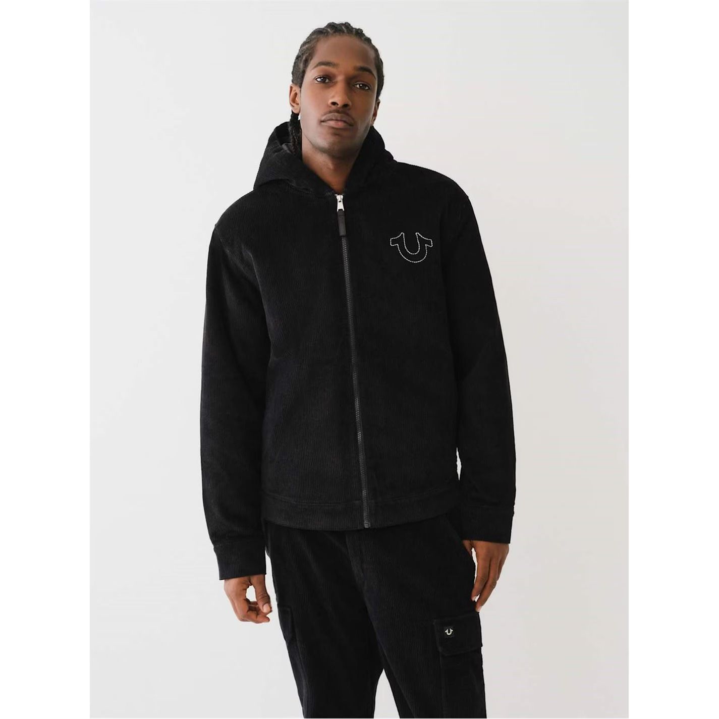 빈티지 코듀로이 자켓 Vintage Corduroy Jacket 602163 Jet Black