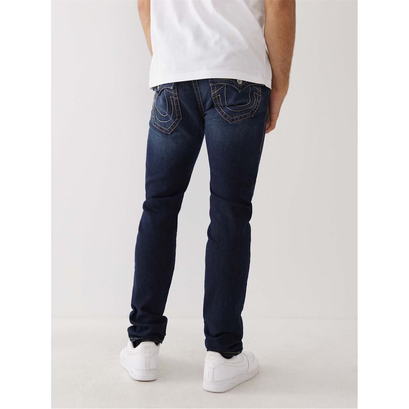 빅 t 스키니 데님 남성 Rocco Big T Skinny Jeans Mens 640842 Dark Wash