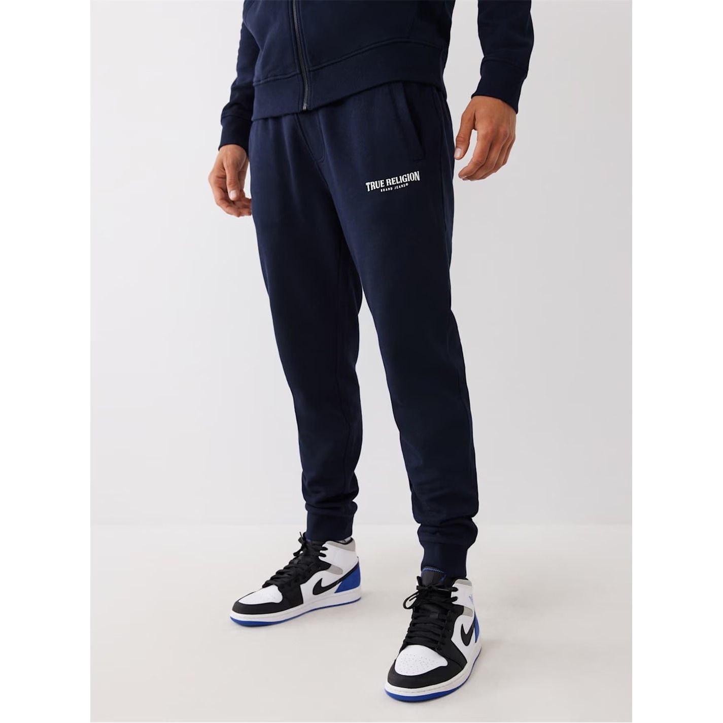 로고 조거 하의 남성 Logo Jogging Bottoms Mens 482354 Night Sky