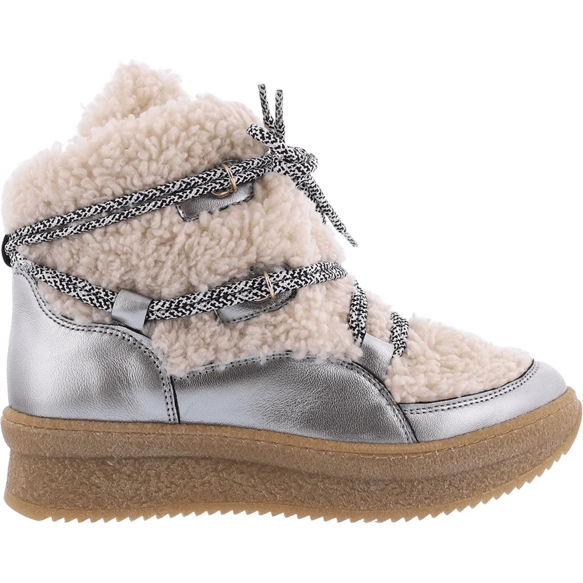 부츠 메탈릭 실버 Toral Dames Gstaad Boot Metallic silber                        Stiefel A0518052