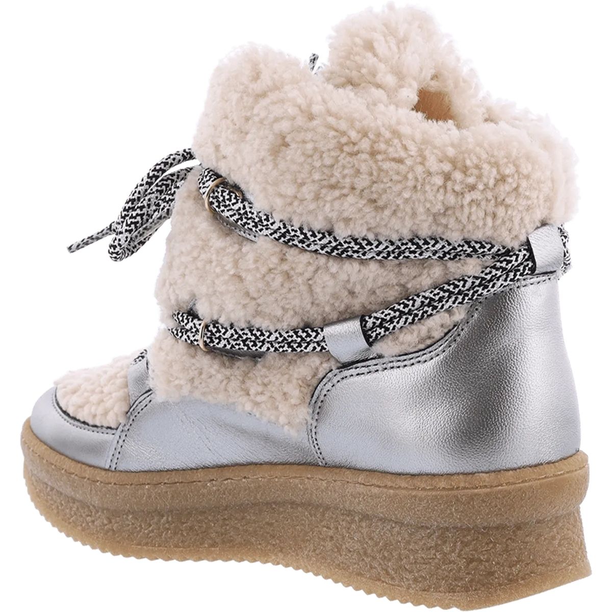 부츠 메탈릭 실버 Toral Dames Gstaad Boot Metallic silber                        Stiefel A0518052