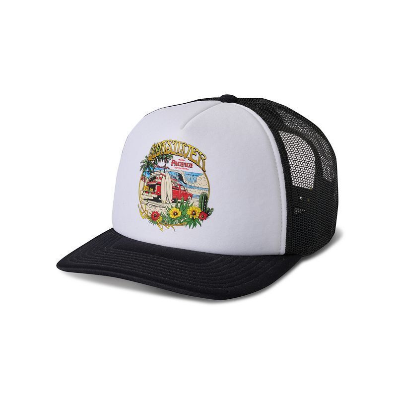 남성 비치 모자 Men's Pacifico Baja Beach Trucker Cap 20737220 White