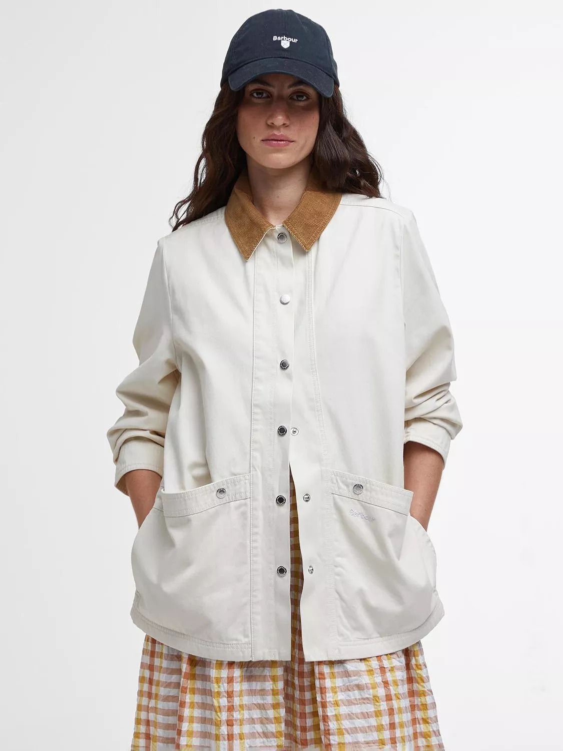 코튼 캐주얼 자켓 Sonnie Cotton Casual Jacket, Salt 113383327