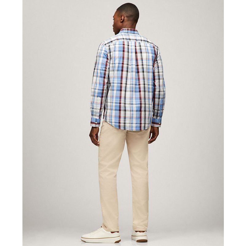 남성 레귤러핏 헤리티지 체크 셔츠 Men's Regular-Fit Heritage Check Shirt 20716913 Blue Spell / Check