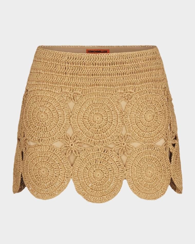 미니 스커트 Beep Beep Mini Skirt prod278780410NATURAL