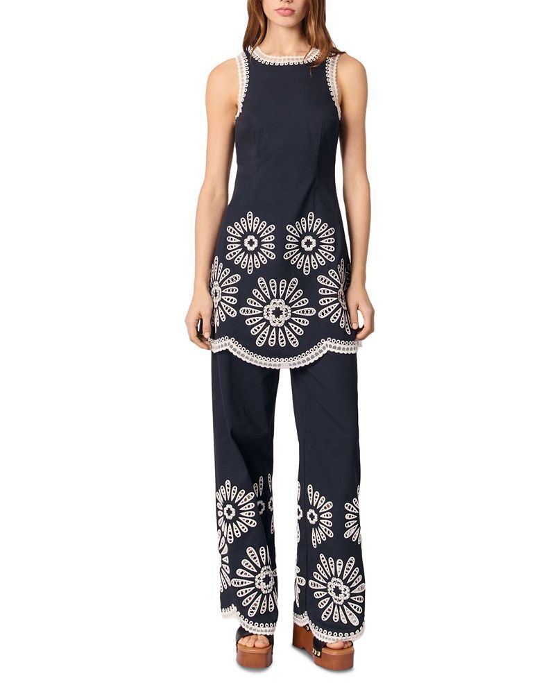 숏 드레스 디테일 Short Dress with Crochet Details 5384818