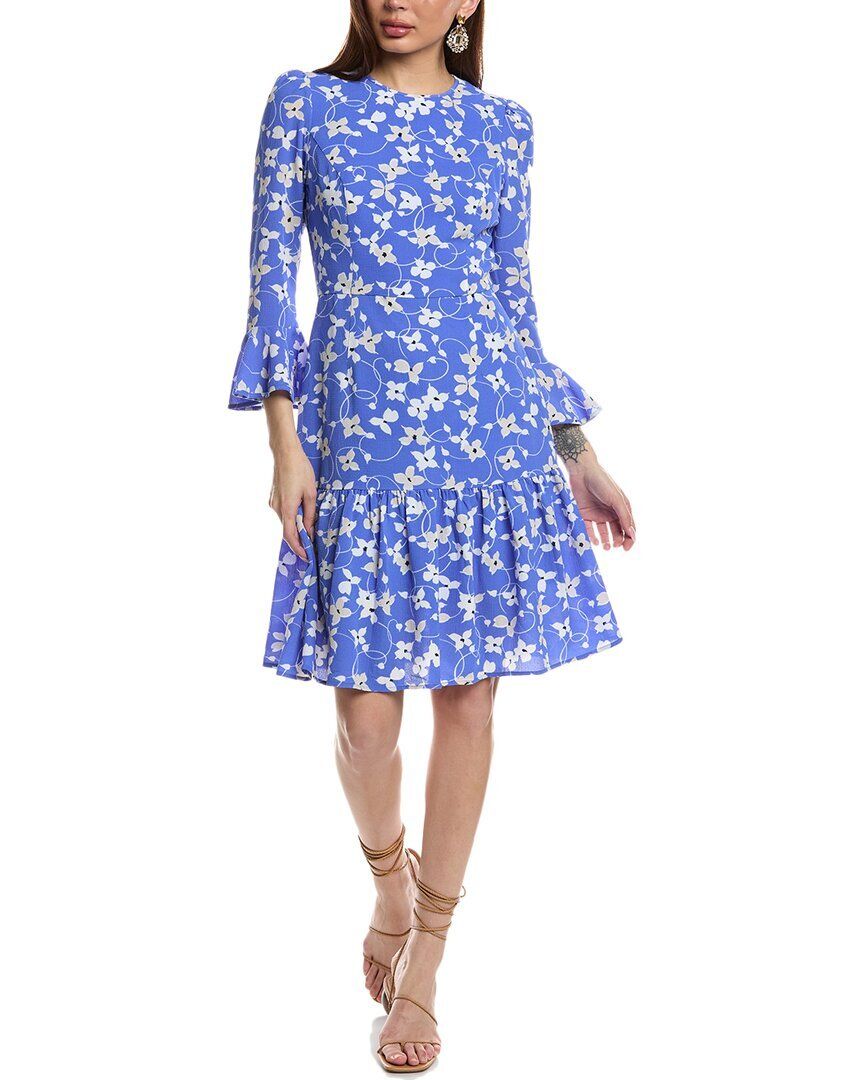 j 크레페 미니 드레스 Eliza J Bubble Crepe Mini Dress 1050226074