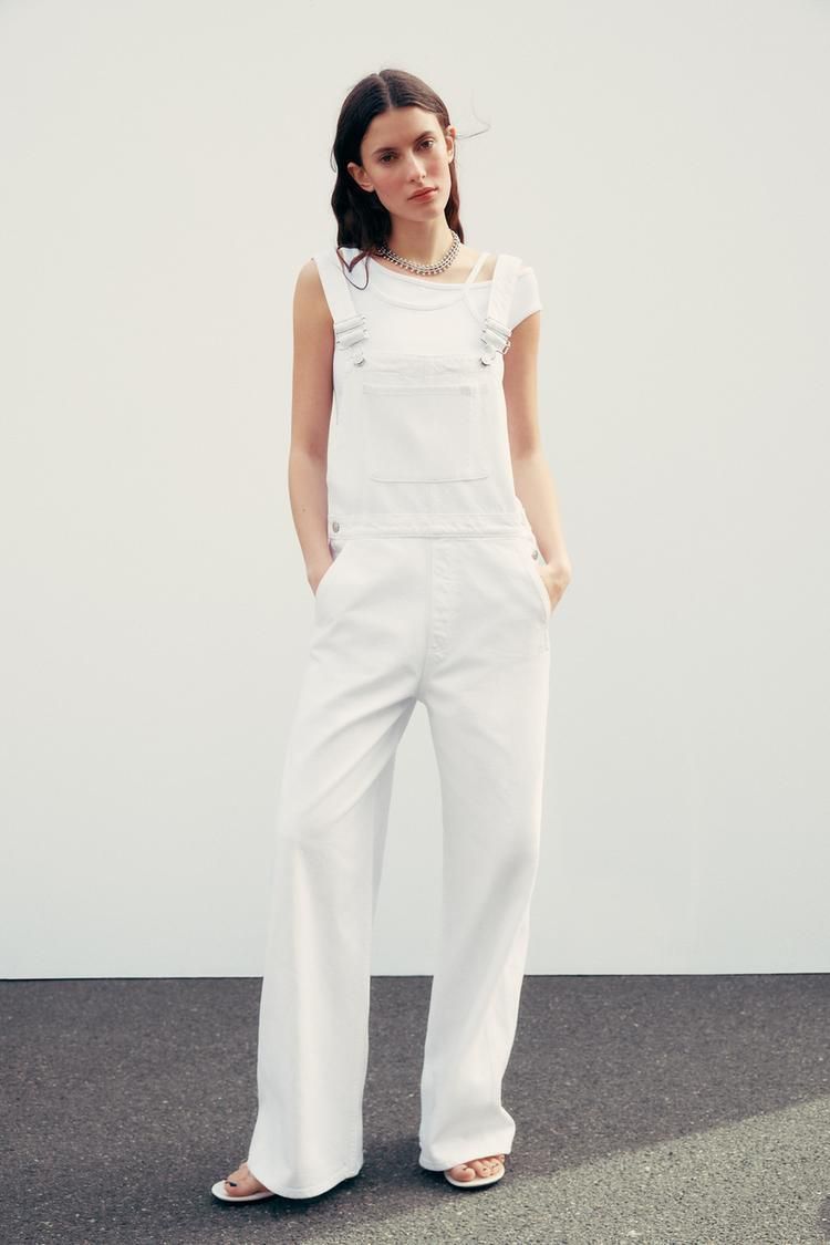 데님 점프수트 DENIM DUNGAREE JUMPSUIT 427873332