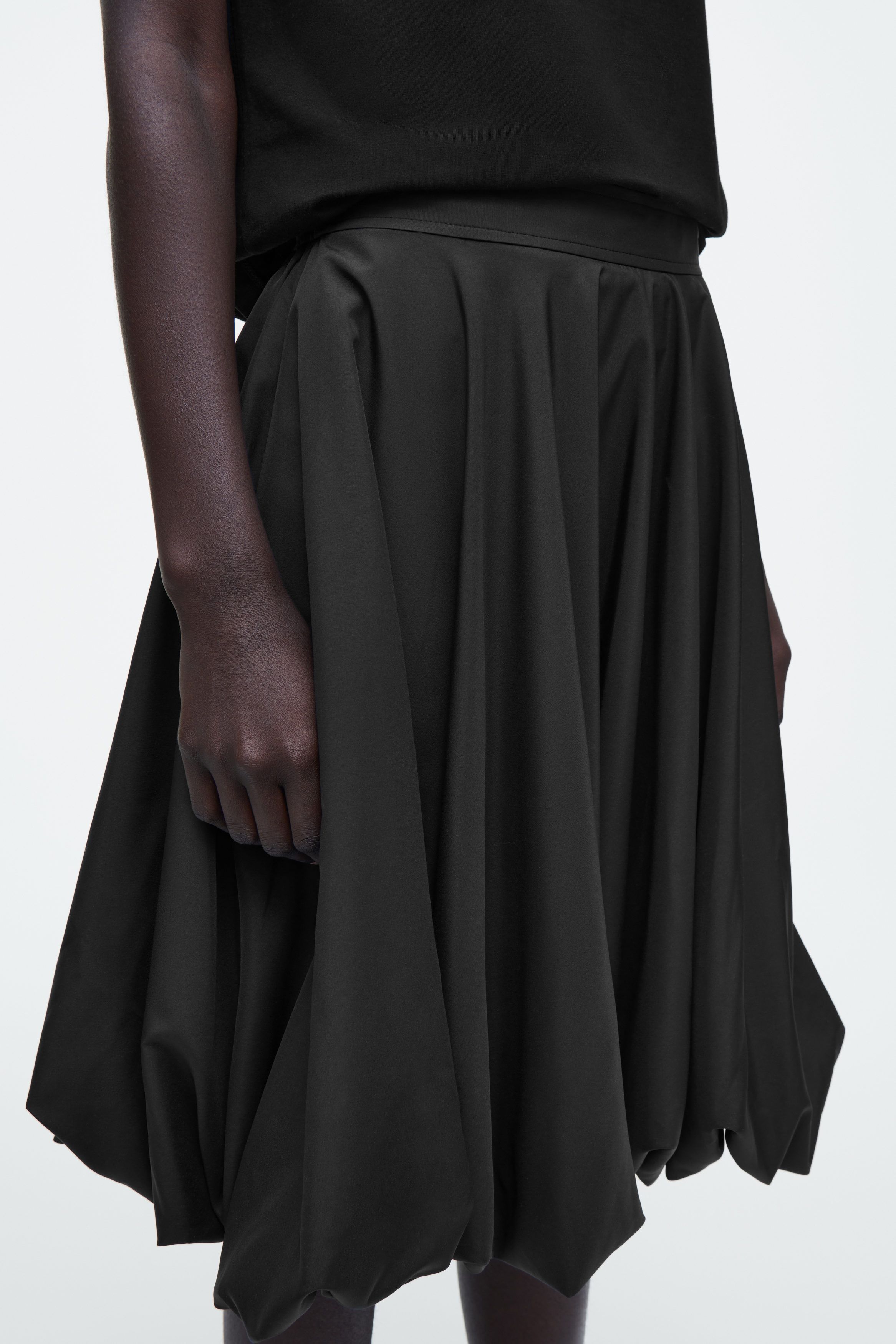 스커트 BUBBLE-HEM SKIRT 1264892001