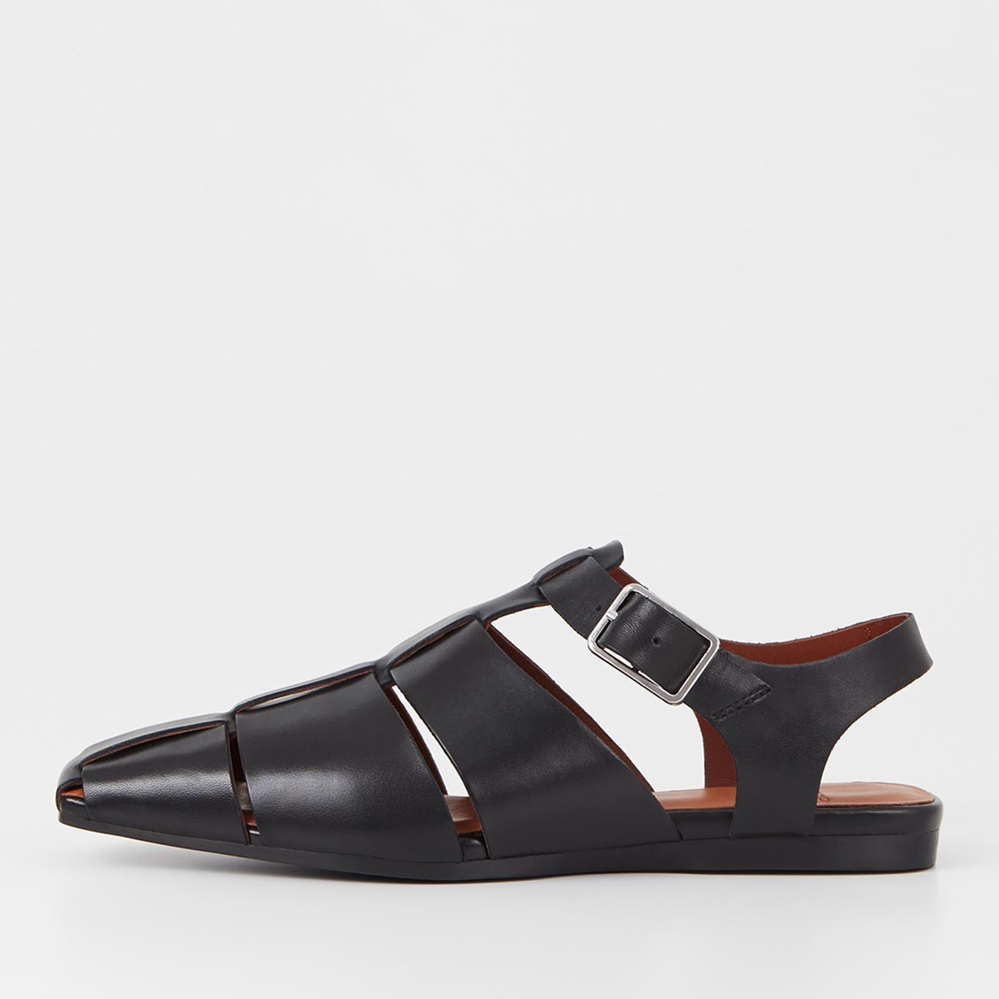 여성 가죽 플랫 샌들 Vagabond Women's Wioletta Leather Flat Sandals 16033184