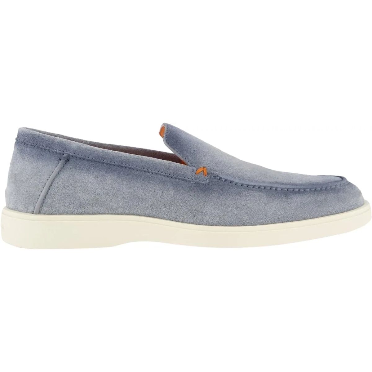 로퍼 블루 Santoni Heren Botanist Loafer Blauw blau                        Loafer A0599686