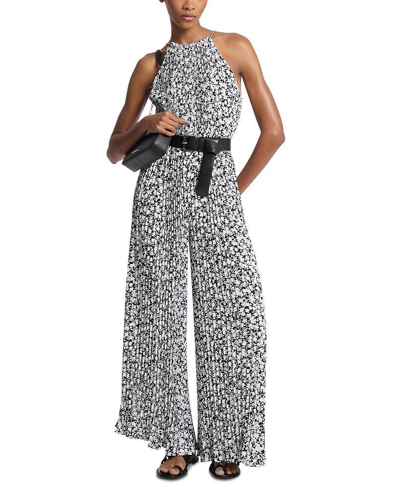 플리츠 체인 넥 점프수트 Pleated Chain Neck Halter Jumpsuit 5497677