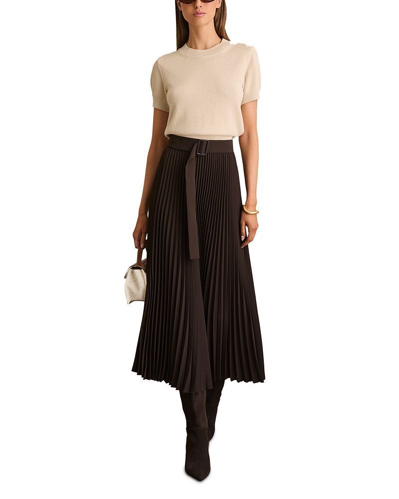 아바 플리츠 미디 스커트 Ava Pleated Midi Skirt 5396314