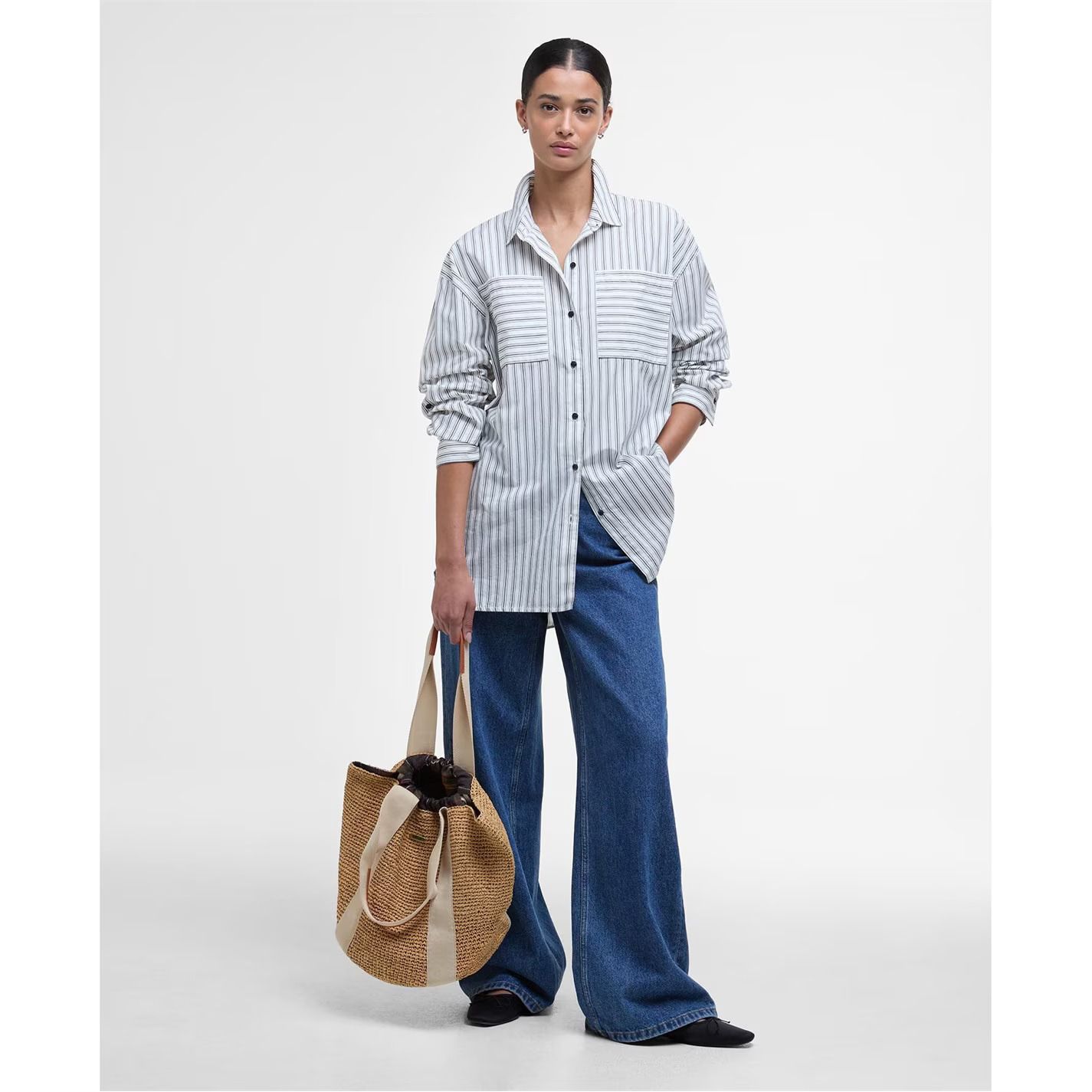 릴리 비치 토트 가방 Lily Beach Tote Bag 884340 Natural