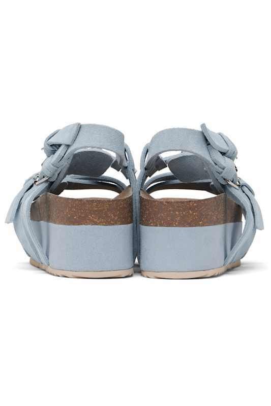 블루 플랫폼 샌들 Blue Platform Sandals 17602971
