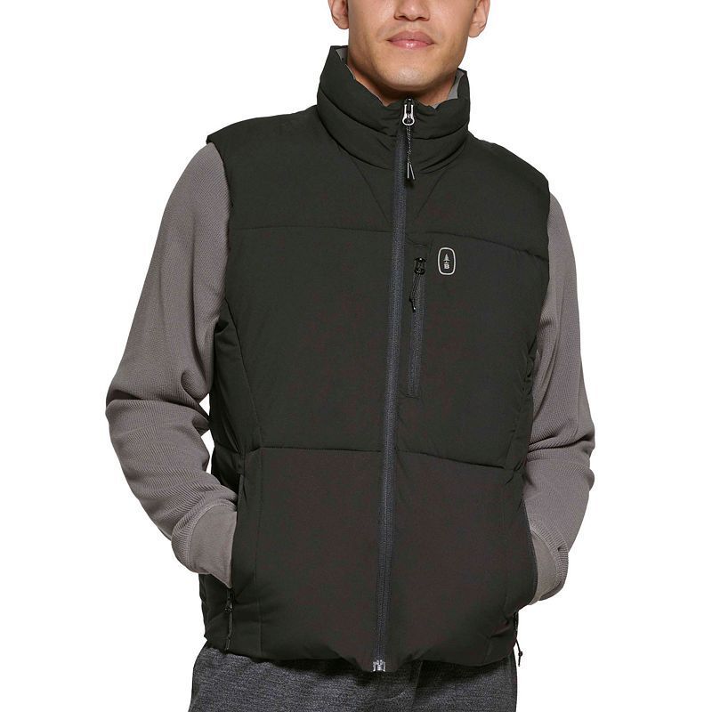남성 퀼티드 집업 하이킹 베스트 Men's Glacier Quilted Full-Zip Hiking Vest  14660603 Black Beauty