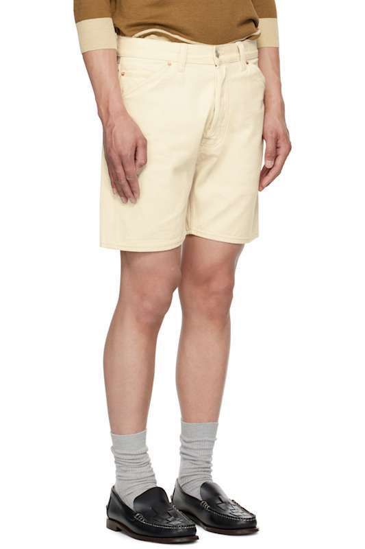 오프화이트 데님 바지 Off-White 5-Pocket Selvedge Denim Shorts 16946961