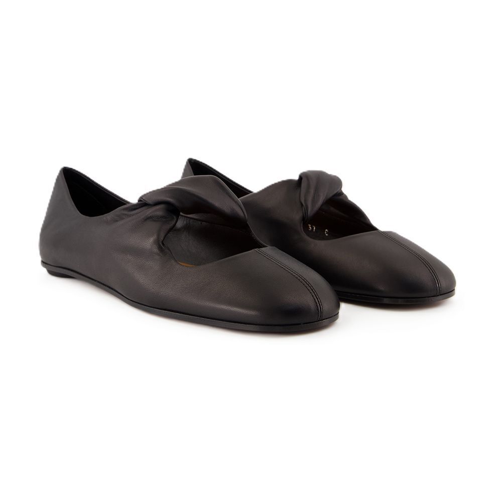 발레리나 가죽 블랙 Ballerinas - Alexander McQueen - Leather - Black