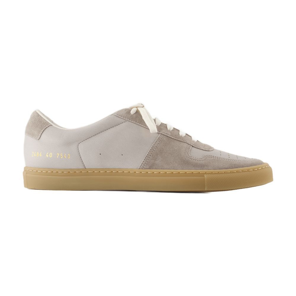 듀오 슬림 스니커즈 가죽 그레이 Bball Duo Slim Sneakers - COMMON PROJECTS - Leather - Grey