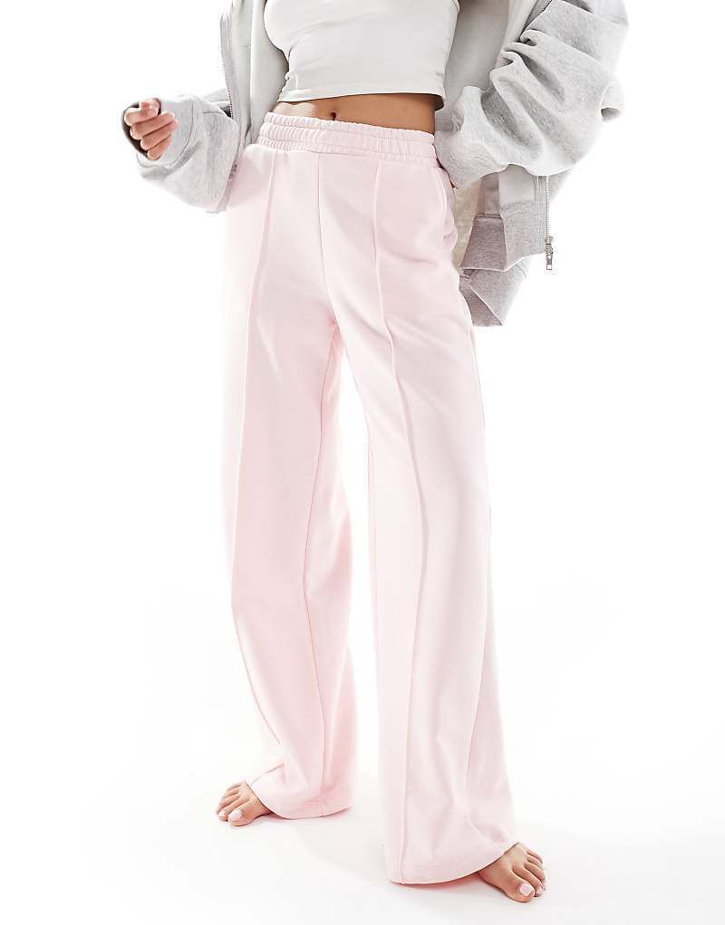 쁘띠 핑크 Petite   Jogginghose in Rosa mit weitem Bein 208289577ROSA
