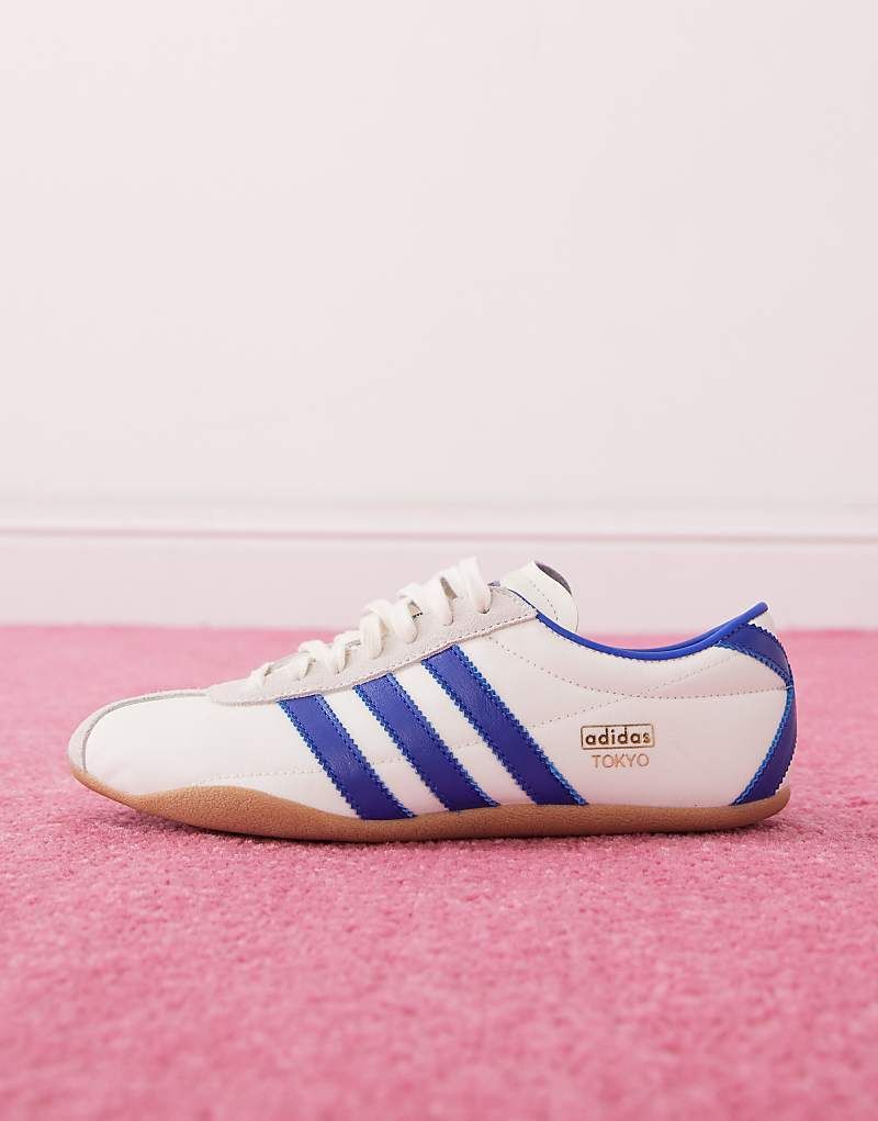 도쿄 스니커즈 화이트 & 블루 Tokyo   Sneaker in Weiß und Blau 207518090WEISS
