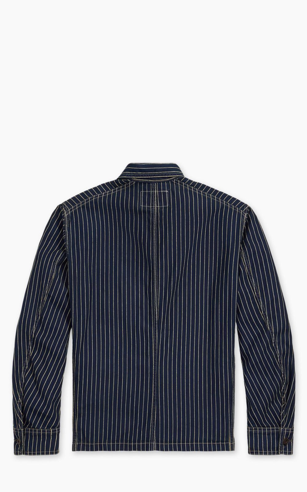 트윌 코트 Indigo Dot-Stripe Twill Engineer Coat Indigo Rinse 196648