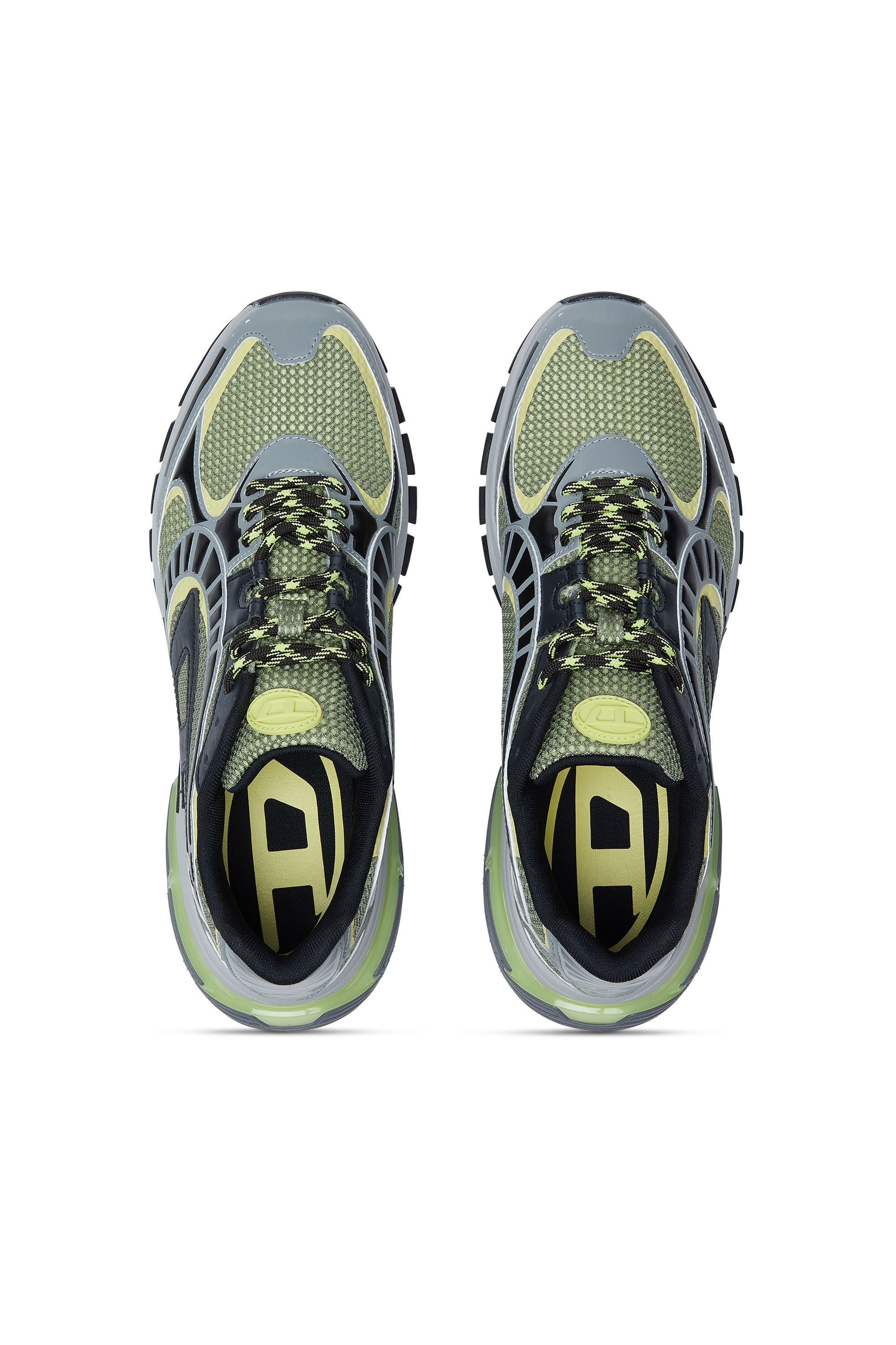 로우 S-PRO-V-DENSE LOW Y03593P8136 Grey/Green