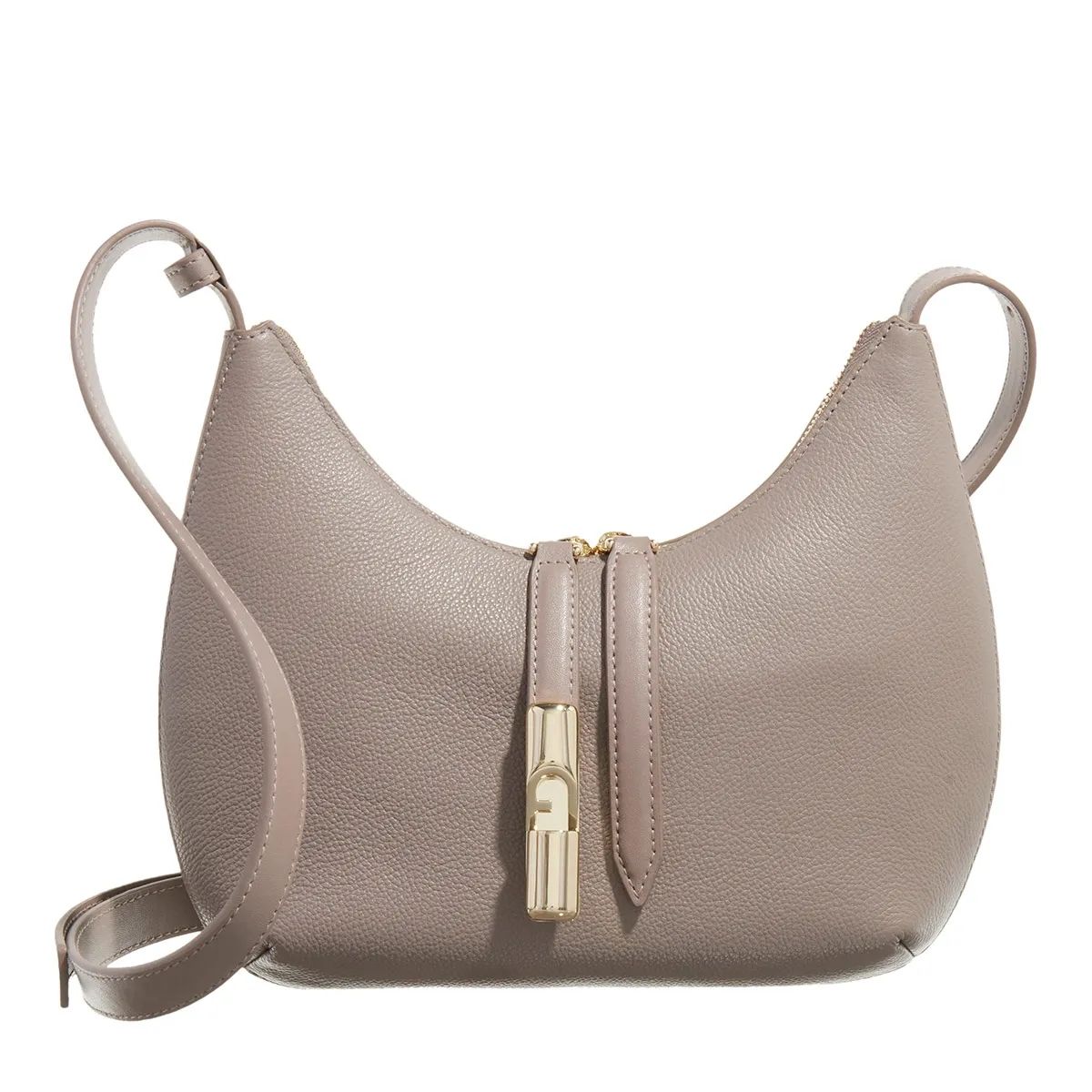 훌라 숄더 가방 스투코 크로스백 Furla Furla Goccia S Shoulder Bag Stucco Gray+Mauve                        Crossbody Bag A0530285