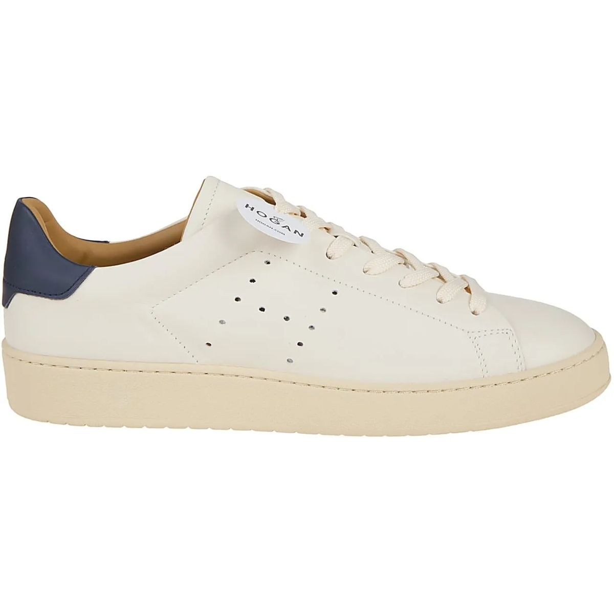 호간 스니커즈 화이트 로우 Hogan H672 Sneakers White weiß                        Low-Top Sneaker A0598753