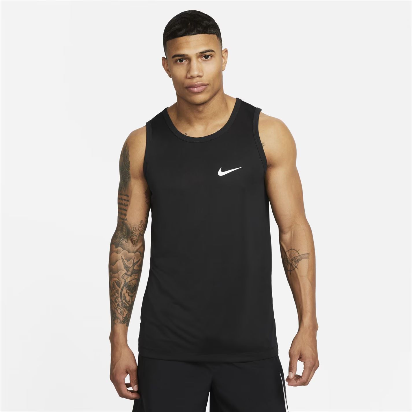 드라이 핏 레전드 트레이닝 탱크 탑 남성 블랙 화이트 Dri-FIT Legend Training Tank Top Mens Black/White 58012703