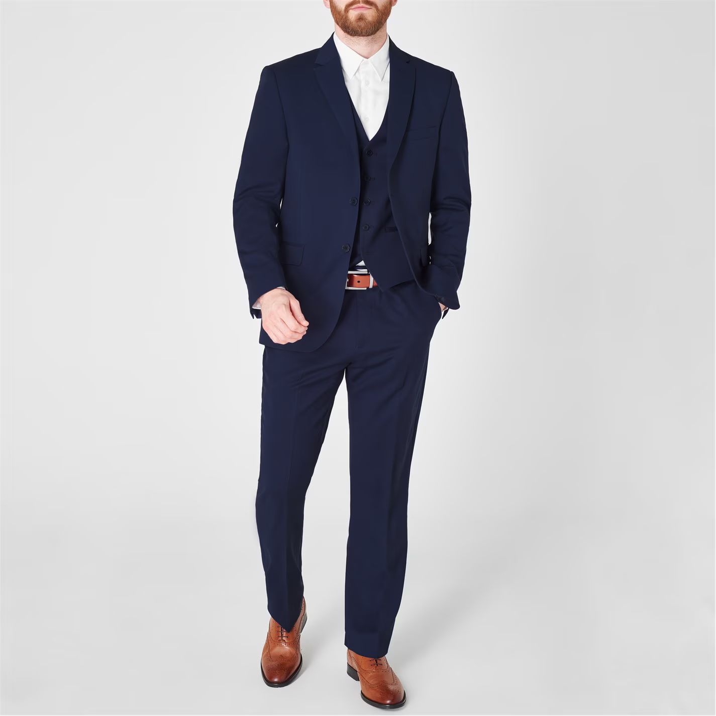 트윌 수트 자켓 블루 Perthjr Twill Suit Jacket Blue 52581002