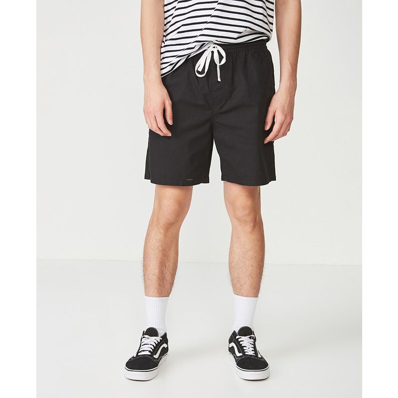 남성 숏 Men's Easy Short 18581749 Black Texture