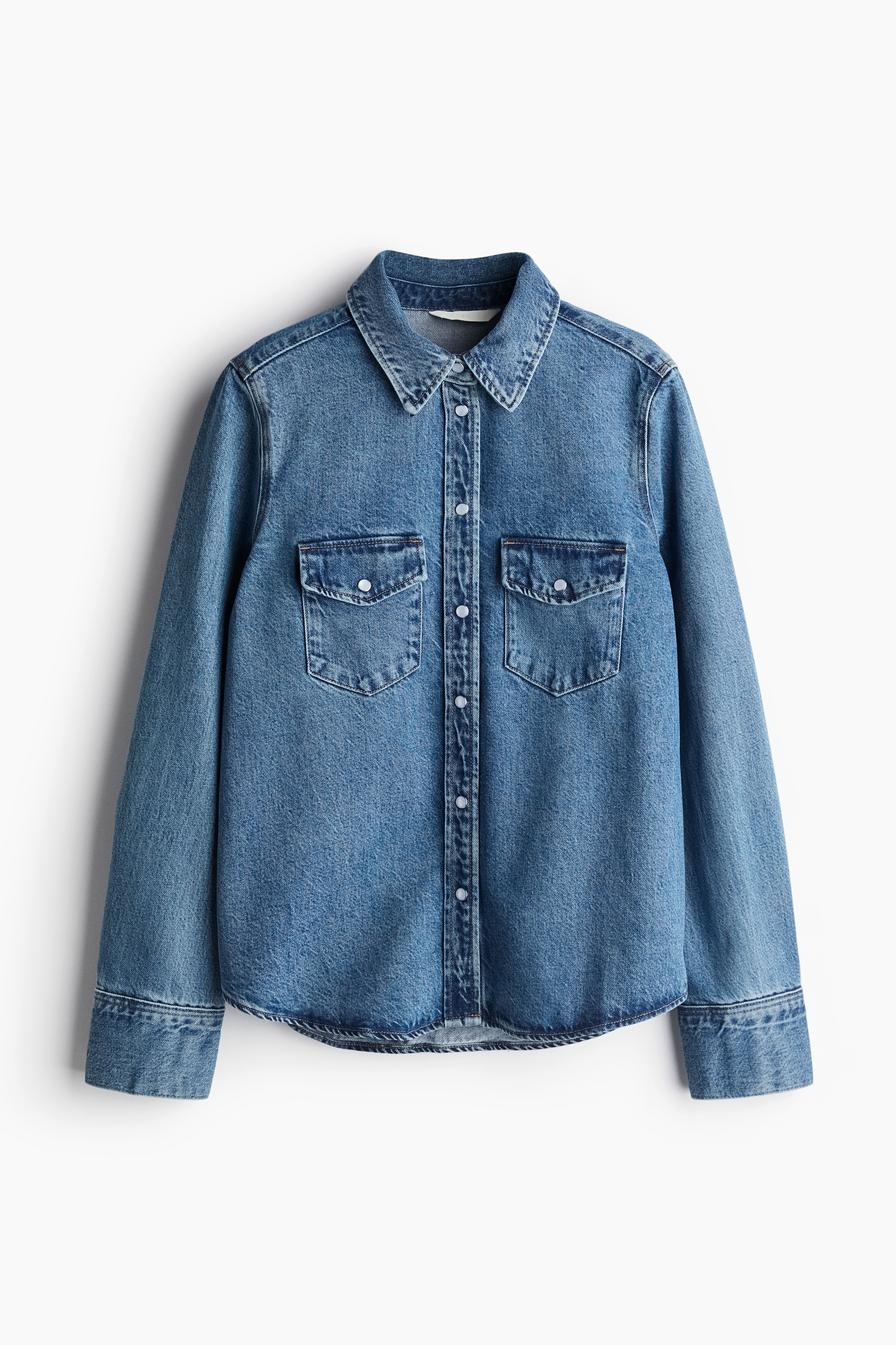 에이치앤엠(H&M) | (W) 데님 셔츠 | 트렌비