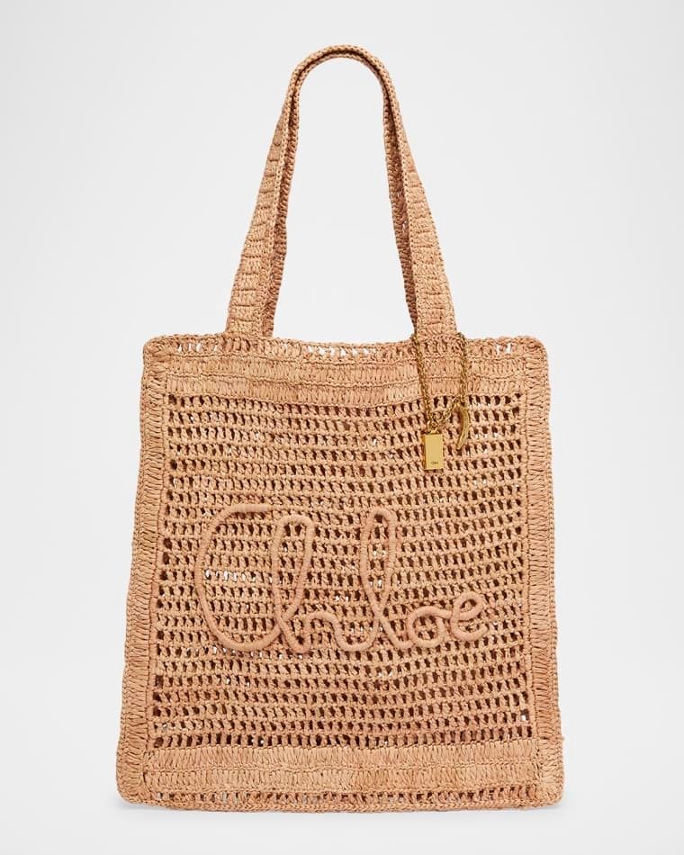 썸머 토트 가방 패브릭 Summer Banana Tote Bag in Crochet Fabric prod279130684SUMMERY BEIGE