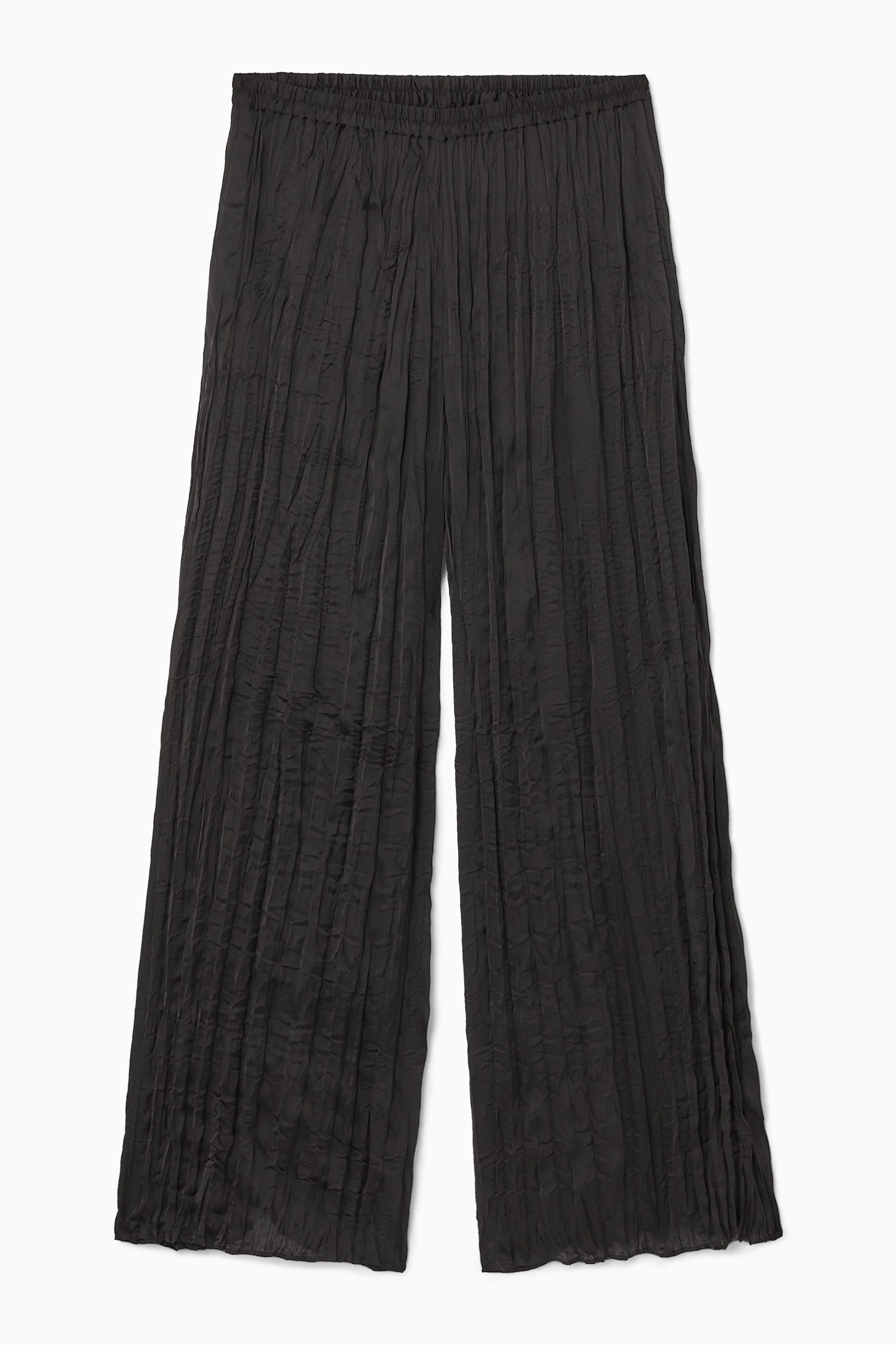 바지 CRINKLED PLISSE TROUSERS 1221630002