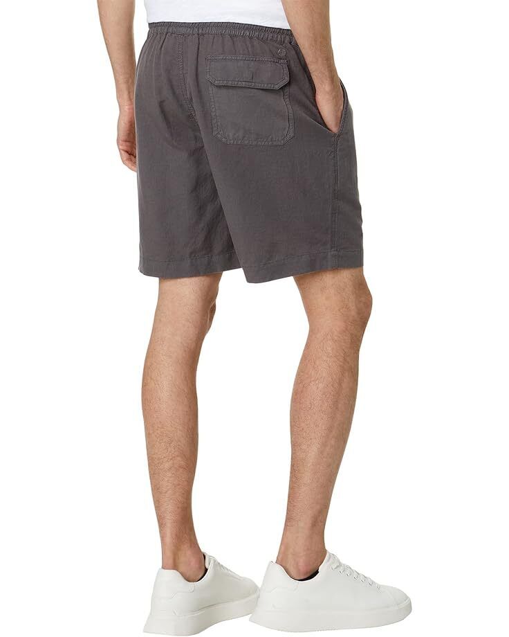 남성 브랜드 업 린넨 바지 Men's Lucky Brand 7" Pull Up Linen Shorts  9883176682471